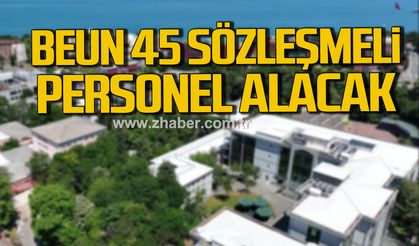 Bülent Ecevit Üniversitesi'ne 45 sözleşmeli personel alınacak.