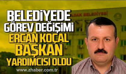 Zonguldak Belediye Başkan Yardımcısı Ercan Koçal oldu.