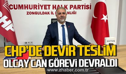 Olcay Can görevine resmen başladı.