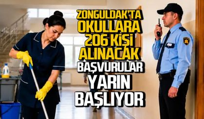 Zonguldak’ta 206 kişi işe alınacak. Başvurular yarın başlıyor