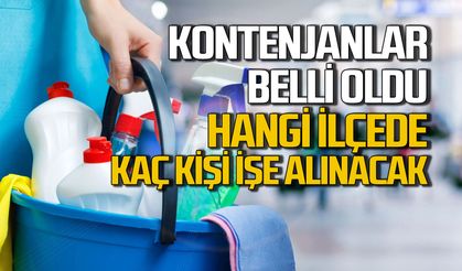 Okullara alınacak personel sayısı belli oldu: Hangi ilçede kaç kişi işe alınacak?