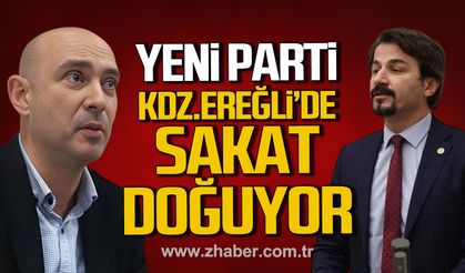 Yeni Parti Kdz. Ereğli'de sakat doğuyor.