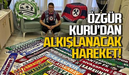 Özgür Kuru'dan Çınar Yılmaz için alkışlanacak hareket