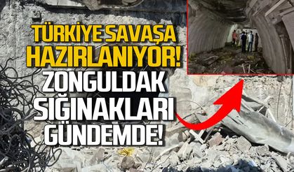 Türkiye savaşa hazırlanıyor... Zonguldak sığınakları gündemde!