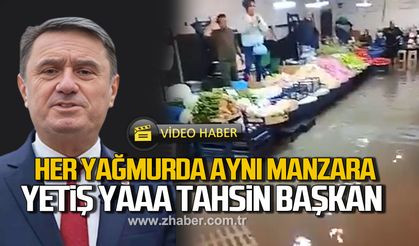 Zonguldak’ta Her Yağmurda Aynı Manzara! Yetiş yaaa Tahsin Başkan