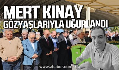 Mert Kınay dualarla uğurlandı.