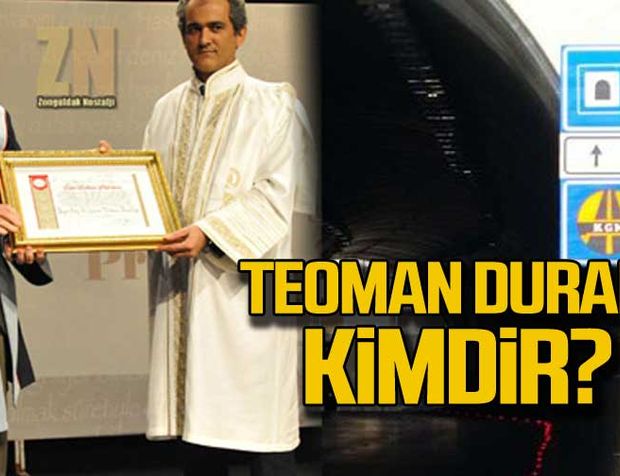 Prof.Dr. Şaban Teoman Duralı” isminin tünellere veriliş hikayesi!