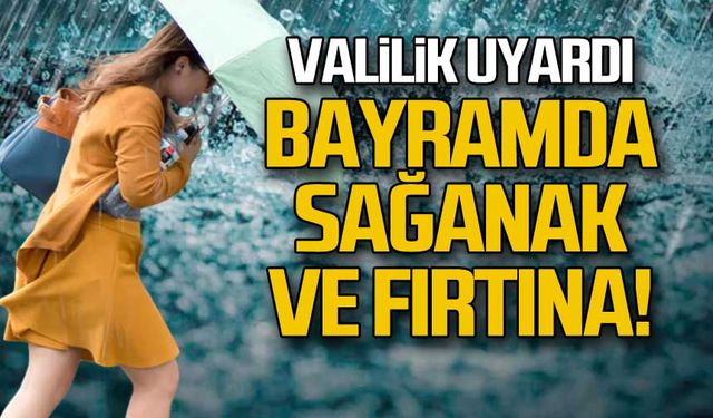 Son dakika uyarısı! Bayramda sağanak ve fırtına!