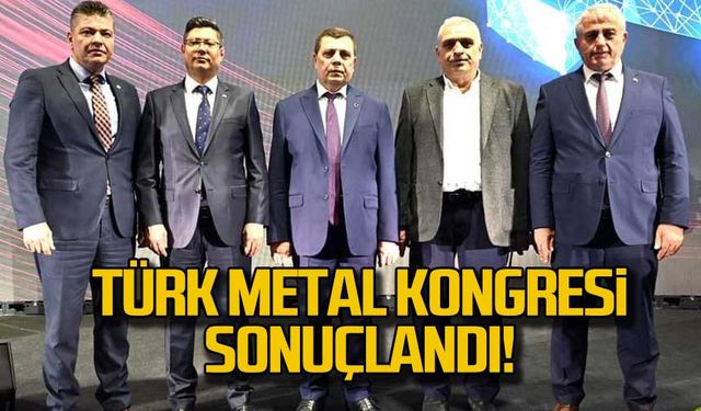 Türk Metal kongresi sonuçlandı!