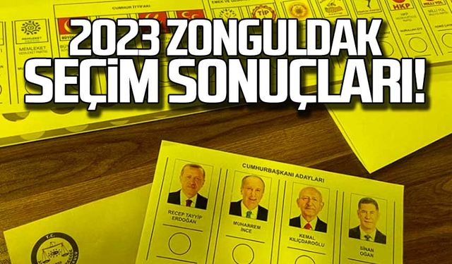 2023 Zonguldak genel seçim sonuçları