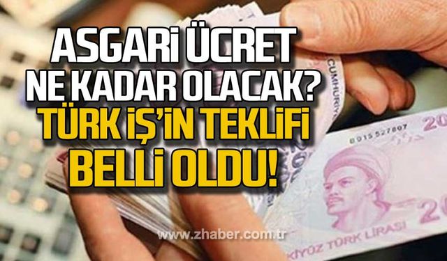 Asgari ücret ne kadar olacak? Türk İŞ'in teklifi belli oldu!