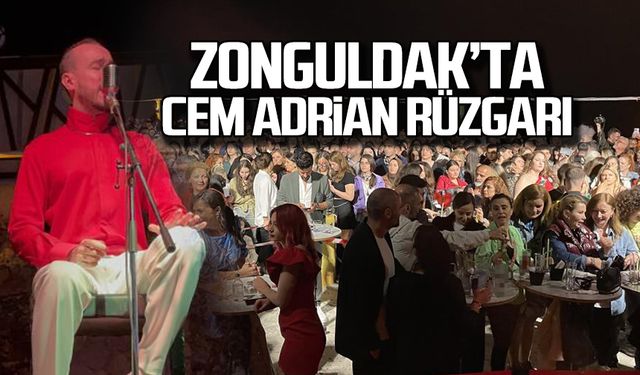 Zonguldak'ta Cem Adrian rüzgarı