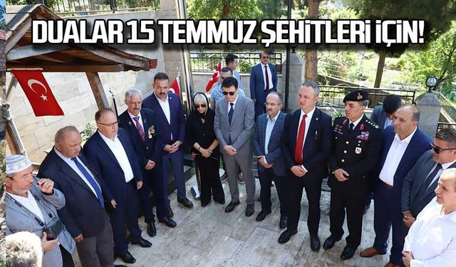 Zonguldak’ta dualar eşliğinde teröre lanet!