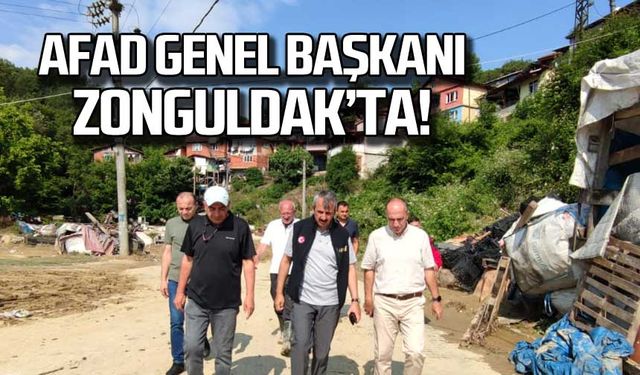 AFAD Genel Başkanı Zonguldak'ta!