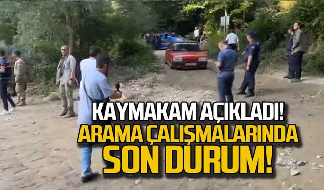 Derede kayboldu! Arama çalışmalarında son durum!