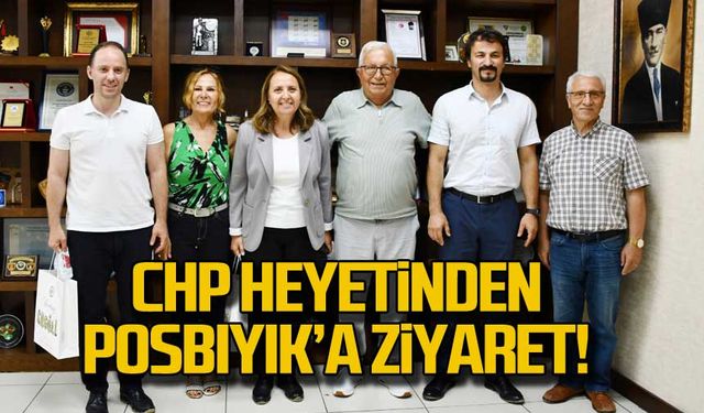 CHP heyetinden Posbıyık'a ziyaret!