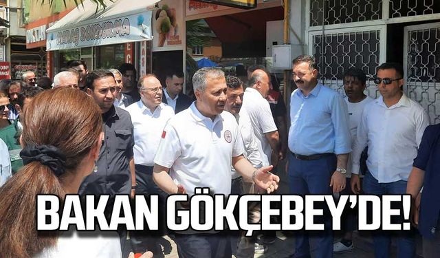 Bakan Ali Yerlikaya gökçebey'de!