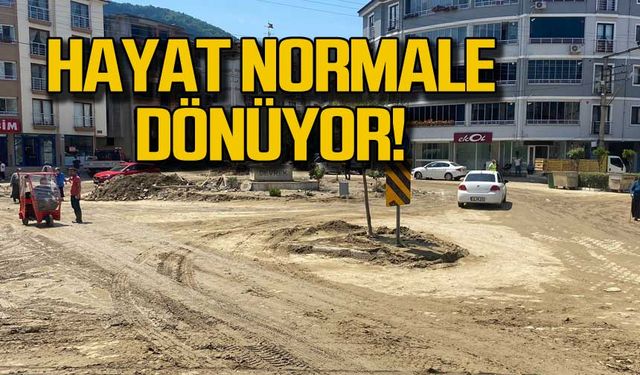 Devrek'te hayat normale dönüyor!