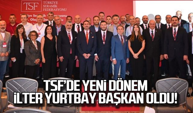 TSF'de yeni dönem İlter Yurtbay başkan oldu!