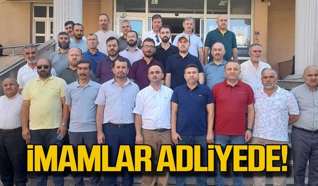 İmamlar adliyede! suç duyurusunda bulundular!