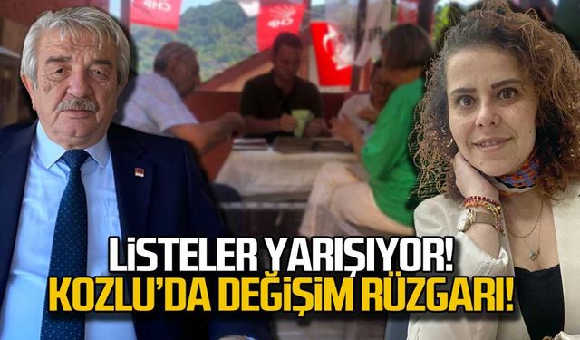 Listeler yarışıyor... Kozlu'da değişim rüzgarı