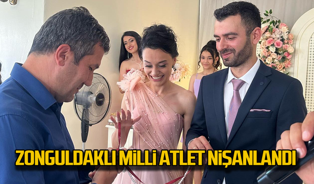Milli Atlet Melike Malkoç nişanlandı