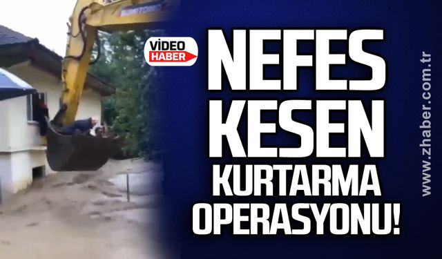 Nefes kesen kurtarma operasyonu!