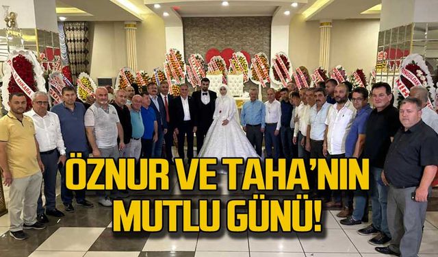 Öznur ve Taha'nın mutlu günü!