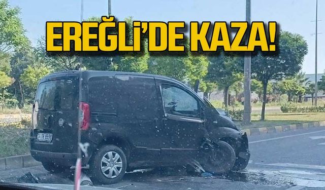 Ereğli'de kaza!