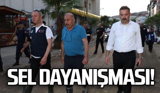 Sel dayanışması!