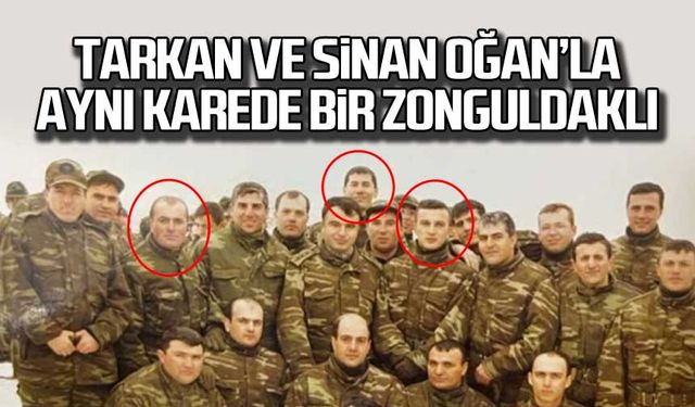 Tarkan ve Sinan Oğan ile aynı karede bir Zonguldaklı!