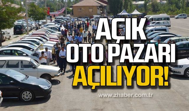 Devrek’e açık oto pazarı açılıyor