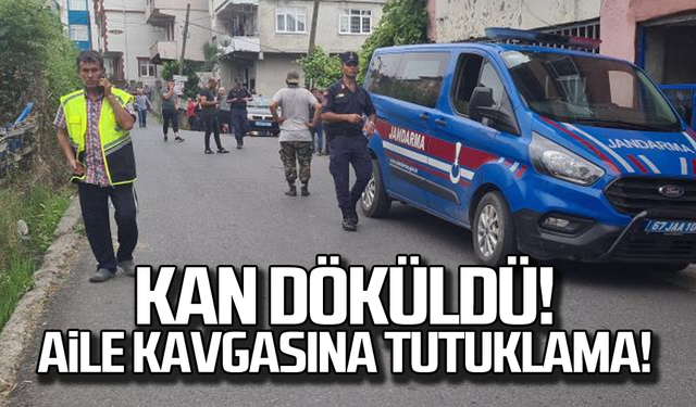 Alaplı'da ailelerin kavgasında 2 tutuklama!