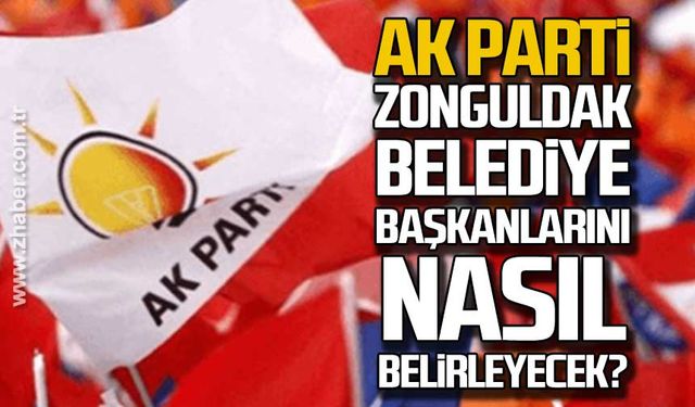 AK Parti Zonguldak belediye başkanlarını nasıl belirleyecek?