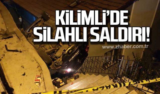 Kilimli'de silahlı saldırı!