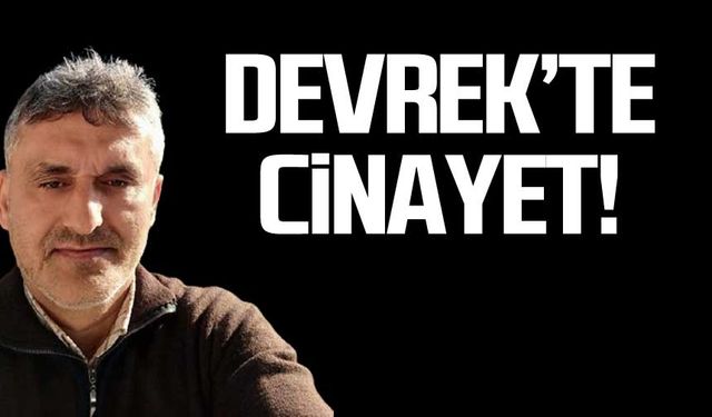 Devrek'te cinayet!