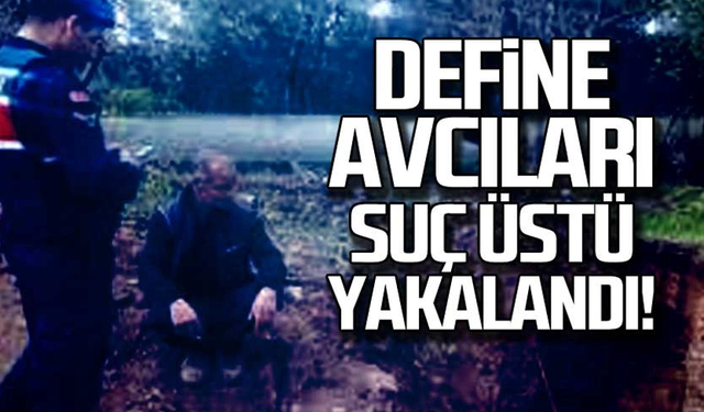 Bartın'da define avcılarına baskın!