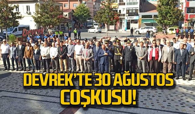 Devrek'te 30 Ağustos coşkusu!