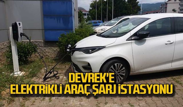 Devrek'e elektrikli araç şarj istasyonu