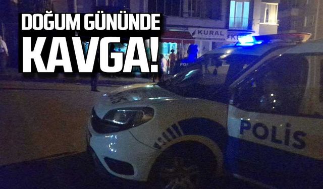 Doğum gününde kavga!