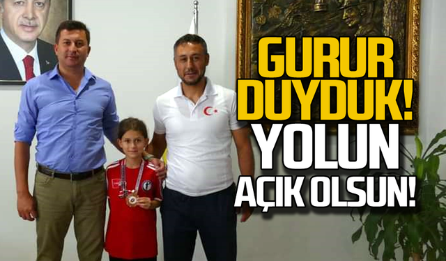 Gurur duyduk! Yolun açık olsun Serra!