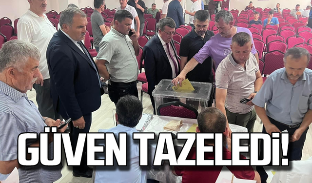 Erol Oktay güven tazeledi!