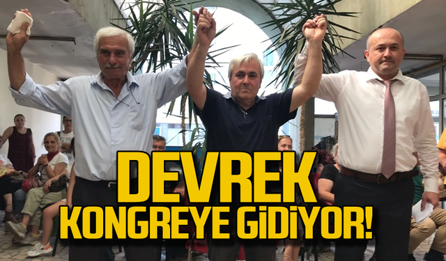 Devrek kongreye gidiyor!