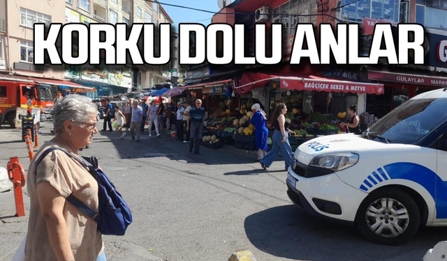 Ereğli'de patlama! Korku dolu anlar!