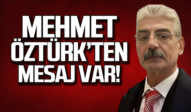 Mehmet Öztürk'ten 30 Ağustos mesajı