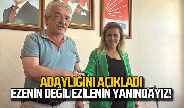 Adaylığını açıkladı! "Ezenin değil, ezilenin yanındayız!"