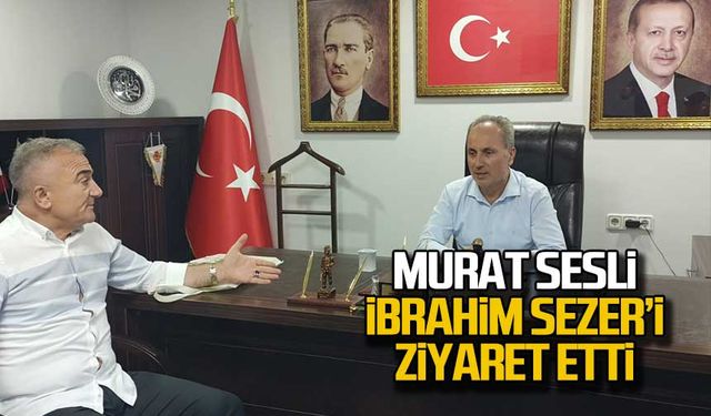 Murat Sesli İbrahim Sezer’i ziyaret etti