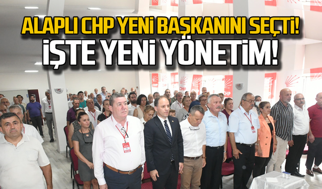 Alaplı CHP yeni başkanını seçti!