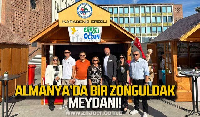 Almanya'da bir Zonguldak Meydanı!