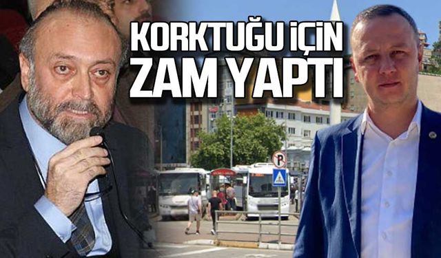 Selim Alan korktuğu için zam yaptı!